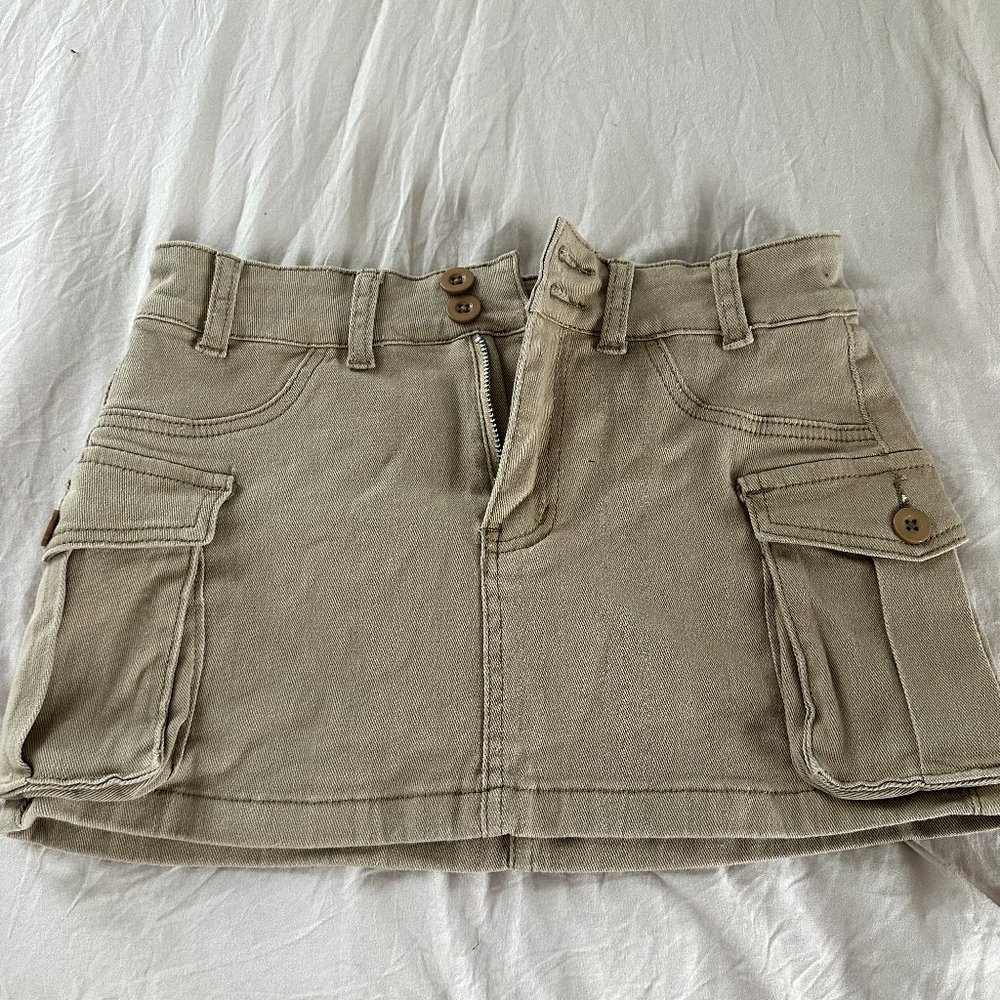 Mini Tan Skirt SIZE M